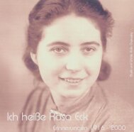 CD "Ich hei&szlig;e Rosa Eck"